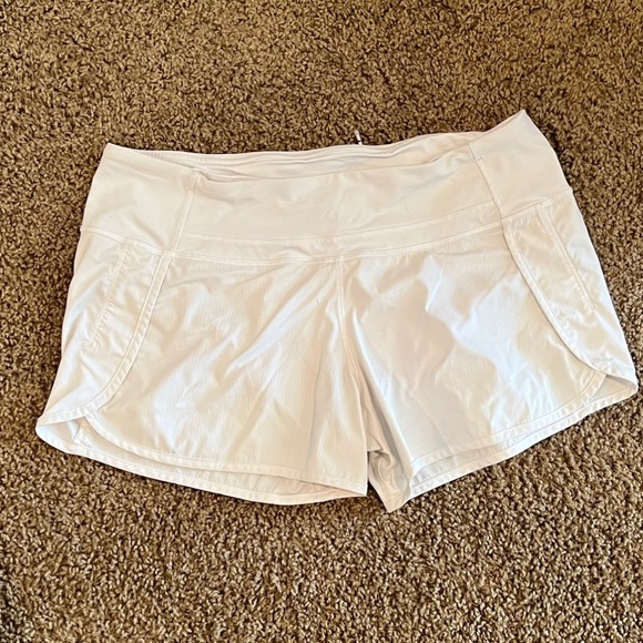 Lululemon white shorts - Picture 1 of 3